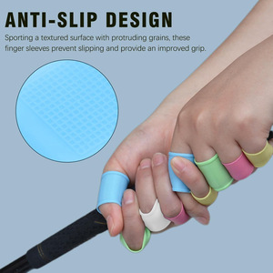 Protège-doigts de golf en silicone antidérapant, sans couture, ultra fin, unisexe, pour le golf - Product Image 3