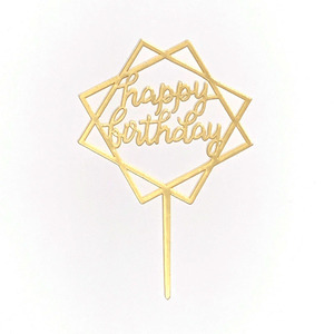 10 Pezzi Decorazione per Torta in Acrilico 'Buon Compleanno' per Decorazione Torte <span class=keywords><strong>Festa</strong></span> del Papà <span class=keywords><strong>Festa</strong></span> <span class=keywords><strong>della</strong></span> <span class=keywords><strong>Mamma</strong></span> - Product Image 4