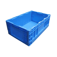 Service personnalisé, stockage Recyclable, pliage en plastique mobile, couvercle attaché, caisse pliante