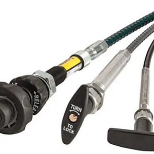 Manual Flexible Shaft Assembly Stainless Steel 10 M Control Distance Universal For Buses <b>Coaches</b> Trucks - Product Image 2