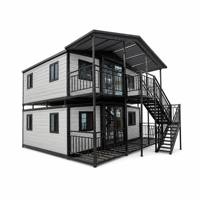 Luxuriöses Erweiterbares Containerhaus Doppelstöckiges Heim Möbliertes Vorgefertigtes Modulares Haus Schnelle Installation Tragbarer Wohnraum