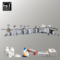 Machine à plier le papier automatique haute performance SPEED pour inserts médicaux, pliage en Z/parallèle, pliage en trois, formats A4/A5 et sur mesure