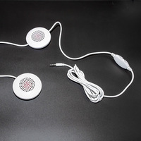 Linx earphone untuk pemutar, earphone Stereo tidur, Bantal ponsel