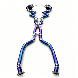 <span class=keywords><strong>Serie</strong></span> de titanio para BMW M3 E90 E92 E93 4.0L, escape con válvulas de aleación de titanio, mejora de rendimiento y potencia. - Product Image 6