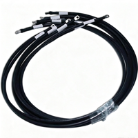 Harnais de câblage personnalisé pour équipement multi-cœurs avec bornes pré-crimpées, assemblage de câbles de connexion interne pour machines industrielles