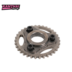 KAMTHAI Engranaje de Distribución Ajustable de 34T con Descompresión para Honda Sonic 150R <span class=keywords><strong>Supra</strong></span> <span class=keywords><strong>GTR</strong></span> 150 Motocicleta K56 Motor Engranaje de Levas - Product Image 1