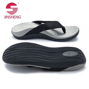 Sandales d'été pour hommes, sandales de plage, pantoufles d'intérieur, semelle pour fasciite plantaire - Product Image 4