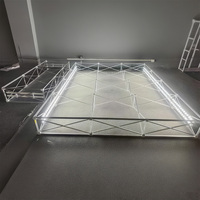 Stand d'exposition pliable 10ft 8ft avec écran LED rétroéclairé, logo personnalisé, toile tendue pour événement
