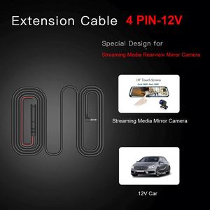 Cámara de salpicadero trasera HD 1080P de alta calidad, cámara de marcha atrás impermeable de visión nocturna con cable de 4 pines para seguridad de marcha atrás automática - Product Image 3