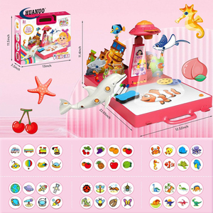 Máy chiếu phác thảo nghệ thuật với câu đố 3D theo dõi và vẽ máy chiếu bao gồm 24 hình ảnh chiếu học cách vẽ đồ chơi trẻ em vẽ - Product Image 6