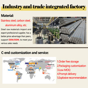 316 स्टेनलेस स्टील स्व-कटिंग डेक स्क्रू के लिए स्क्वायर ड्राइव वॉशर हेड मोटे धागे के लिए मोटे धागे - Product Image 5