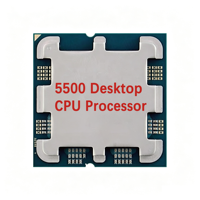 Processeur de bureau 5500, 6 cœurs, 12 threads, socket AM4, processeur d'ordinateur, approvisionnement en vrac