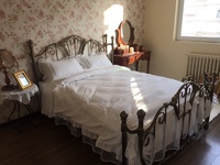 Lit superposé contemporain en fer forgé pour hôtel, taille personnalisable, mobilier de chambre d'enfant
