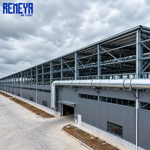 Nave Industrial Prefabricada de Acero de Bajo Contenido de Carbono para Instalación Rápida en Fábrica - Product Image 2