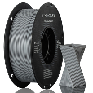 Filament PETG TINMORRY 1.75mm, fabricant industriel de filament d'imprimante 3D PETG haute ténacité 1.75mm 1KG bobine, gris - Product Image 1