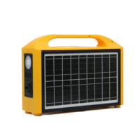 Centrale Électrique Portable 200W au Plomb-Acide, Pliable, Unité d'Urgence Mobile, Alimentation Solaire Extérieure, Recharge Sans Fil, Onde Sinusoïdale Modifiée MPPT