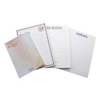Bloc-notes personnalisé bon marché pour hôtel A5 50-100 feuilles Cadeaux promotionnels Bloc-notes de prescription médicale avec logo