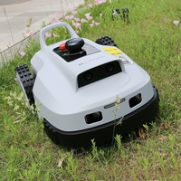 Robot tondeuse sans fil à chargement automatique, faible niveau sonore (60dBA), indice d'étanchéité IPX6 et programmation intelligente, couvre 2000m² L1500