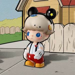 Auténtico <span class=keywords><strong>POP</strong></span> MART 400%/1000% MEGA JUST Dimoo Series <span class=keywords><strong>Mickey</strong></span> Trend PVC Figuras DE ACCIÓN Adornos de moda Muñecas - Product Image 6