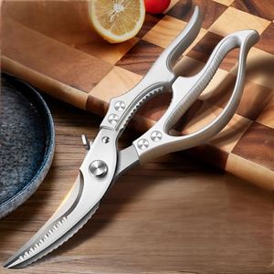 Tijeras Multifuncionales de Acero Inoxidable, Especiales para Cocina, para Cortar Pollo, Pato, Ganso, Carne y Espinas de Pescado, Uso Doméstico - Product Image 3