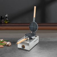 Équipement de cuisine Offre Spéciale gaufrier à gaz commercial gaufrier en acier inoxydable GPL pour la vente en gros