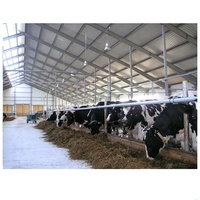 Mishow — Structure en acier prédécoupée, construction rapide de ies de vache, cheval et mouton