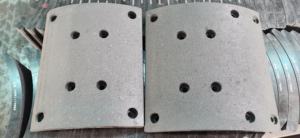 Plaquettes de frein de <span class=keywords><strong>grue</strong></span> de camion robuste de haute qualité et plaquettes de frein de camion de chaussures 19581 de Chine. - Product Image 2