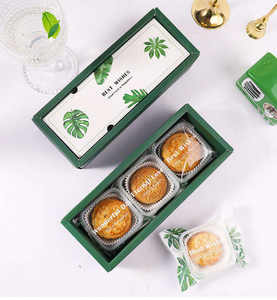 Bisküvi ambalaj pişirme ambalaj taşınabilir hediye kutusu pasta kutusu tatlı ambalaj kutusu - Product Image 5