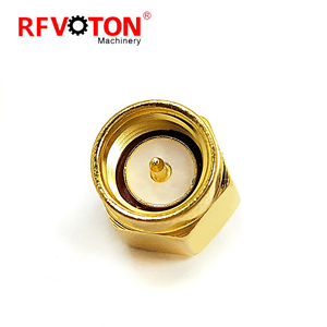 Nhà Máy Giá thấp Adaptor SMA nam cắm để ufl U.FL <span class=keywords><strong>mhv</strong></span> nam Macho Brass <span class=keywords><strong>RF</strong></span> Coaxial Coax Adapter trong kho Adaptor kết nối - Product Image 3