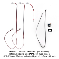 Câble de charge pour bateau télécommandé V600, composants électroniques, module GPS, pièces de bateau de pêche intelligent, vente en gros d'usine