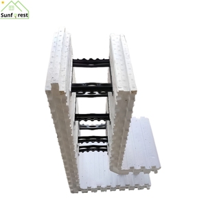 Chất lượng cao 725mm 90 ° góc L khối EPS bọt mô-đun icfs khối cho bên ngoài tường tấm bánh sandwich trong kho xây dựng - Product Image 1