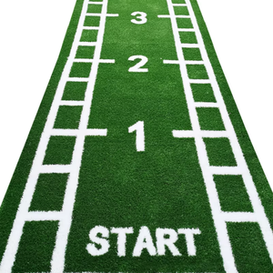 Tapis de gazon artificiel synthétique vert personnalisé, durable, résistant à l'usure, <span class=keywords><strong>pour</strong></span> <span class=keywords><strong>salle</strong></span> de sport, entraînement sportif et zones de <span class=keywords><strong>fitness</strong></span> intérieures et extérieures - Product Image 4