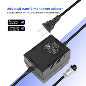 ポータブルAC 18VパワーEU米国標準プラグイン<span class=keywords><strong>3</strong></span>ピン女性コネクタ電源ケーブルアダプターオーディオミキサー用 - Product Image 2