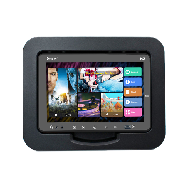 Buspad 10.1 Inch Back Seat Screen Bus Vod Ips Bus Entertainment System for Higer Bus Kinglong Bus Zhongtong Bus and Yu TonG Bus