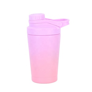 Premium 25oz Gym Sports Isolé Sous Vide Protéine <span class=keywords><strong>Shaker</strong></span> Bouteille Double Paroi En Acier Inoxydable Mélangeur <span class=keywords><strong>Shaker</strong></span> Tasse - Product Image 5