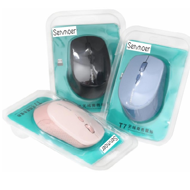 BT Wireless Mouse for Laptop 2-in-1(BT 5.0/3.0+2.4Ghz) Computer Portable PC Mice Wireless with USB Receiver for Mac