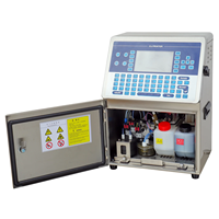 CIJ B600PLUS Imprimante à jet d'encre industrielle à grande vitesse Résolution 600dpi pour le codage des bouteilles d'oeufs et des tubes d'écran en matériau flexible