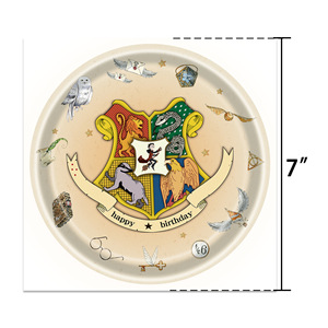 Vaisselle jetable en carton pour fête d'<span class=keywords><strong>anniversaire</strong></span> d'enfants, <span class=keywords><strong>thème</strong></span> magique sorcier, qualité alimentaire, modèle 9755 - Product Image 3