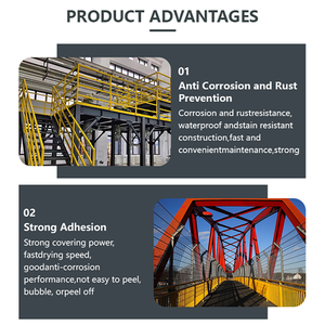 Huayun rivestimenti industriali Anti-corrosione acrilico <span class=keywords><strong>smalto</strong></span> vernice allo stato liquido <span class=keywords><strong>per</strong></span> strutture in acciaio mobili certificati con MSDS - Product Image 4