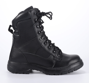 Bottes tactiques noires TSB0115 avec talon rembourré et col supérieur pour un confort optimal - Product Image 5