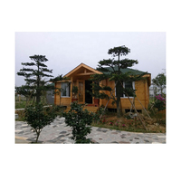 Villa européenne moderne, deux étages, maisons en bois, cabane en bois