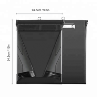 Pince à Portrait A4 transparente en plastique, taille personnalisée, Portrait, étanche d'extérieur, avec couvercle en PVC Premium
