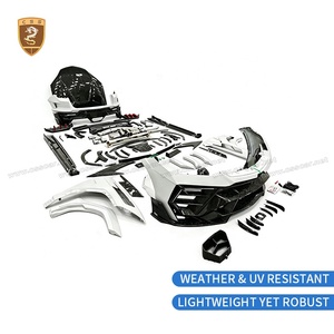 Kit de Carrocería Ancha de Fibra de Carbono Estilo MSY para Lamborghini Urus SE, Kit Aerodinámico, Ensamblaje de Parachoques, Guardabarros, Alerón - Product Image 5