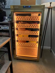 Humidor para Cigarros Raching Mon1800A de Fábrica China, Madera de Cedro Español, Sistema de Refrigeración por <span class=keywords><strong>Agua</strong></span>, Capacidad para 1200 Cigarros - Product Image 6