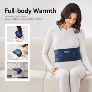 Nuovi <span class=keywords><strong>Prodotti</strong></span> di Tendenza 2025: Cintura Massaggiante Cordless con Compressione a Caldo per Alleviare il Dolore Lombare, Supporto Lombare Riscaldato - Product Image 2