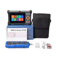 Mini OTDR double longueur d'onde 1310/1550nm portable intelligent avec carte d'événements, VFL, OPM, OLS et test RJ45