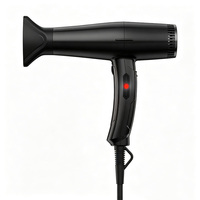 Professionnel Haut de gamme  Sèche-cheveux puissant 2100W avec moteur DC sans balais, vent chaud et froid ionique, pour salon, barbier et usage domestique