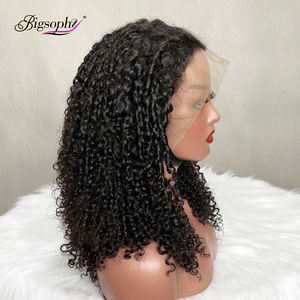 วิกผมแท้ SDD 13x4 Pixie Curl แบบปรับแต่งได้ สี 99j และสีธรรมชาติ - Product Image 5