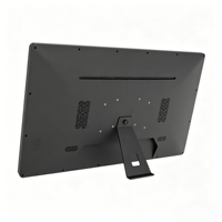 Nouvel ordinateur tout-en-un Android 10 capacitif tactile noir de 23,6 pouces, processeur A33, 1 Go de RAM, 16 Go de ROM, série professionnelle OEM/ODM, WIFI, USB, DC, RJ45