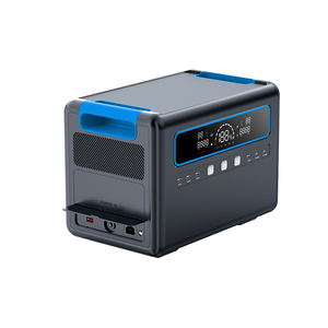 Batterie de secours multifonction haute capacité, générateur solaire portable intelligent Lifepo4 pour l'extérieur et la maison, 2400w - Product Image 2